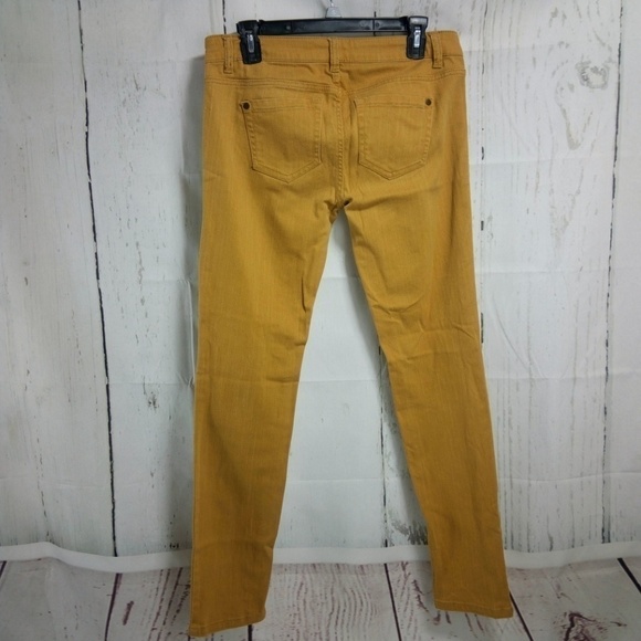 Tinseltown Denim Couture Size 9 Orange Jeans 31x30 - Picture 5 of 8